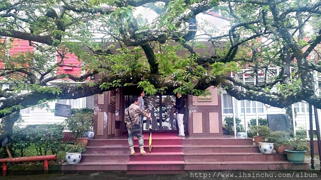 阿里山賓館古色古香的舊館歷史館大門 阿里山賓館古色古香的舊館歷史館大門