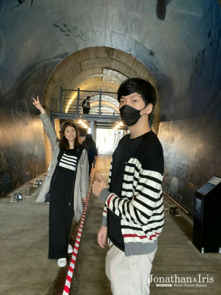 蘇東隧道自行車驛站-3D海底彩繪牆