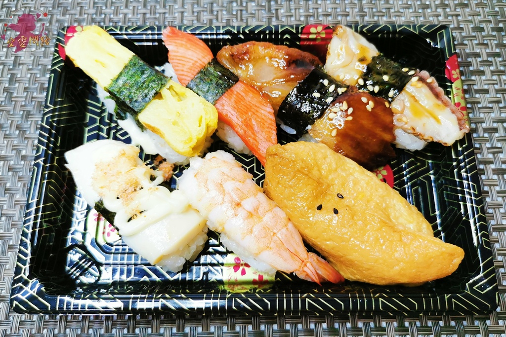 外帶依然新鮮美味 Google熱搜好評的櫻花壽司 花蓮美崙美食 握壽司 日式料理 Foodpanda推薦 空靈問路 痞客邦