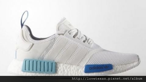 女鞋 NOMAD RUNNER BOOST-WHITE BLUE GLOW