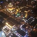 從89樓看下去的Taipei City