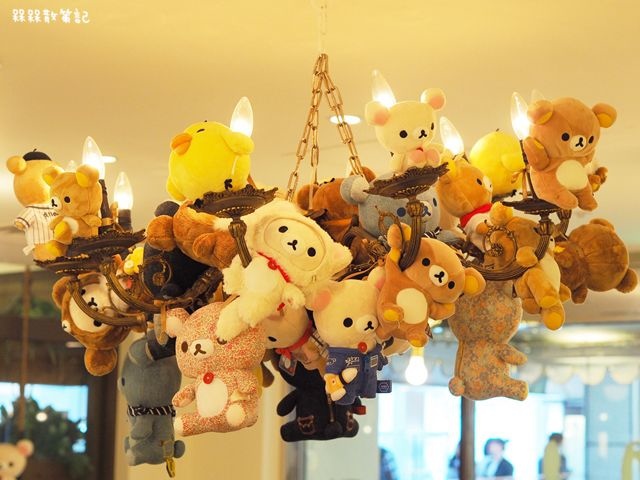 大阪天王寺Rilakkuma × auréole d'ange拉拉熊主題咖啡廳