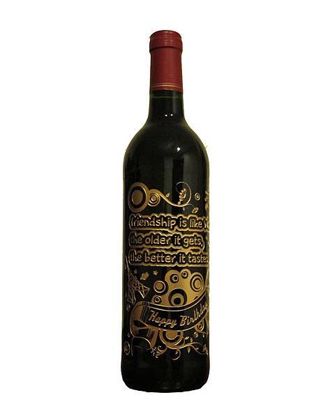 紅酒類－酒瓶雕刻