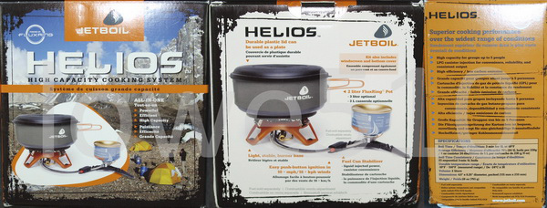 Jetboil Helios 包裝