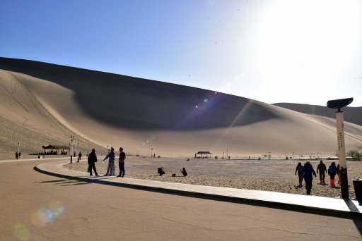 【中國甘肅省】絲路,華山12天之旅Day8:敦煌鳴沙山月牙泉