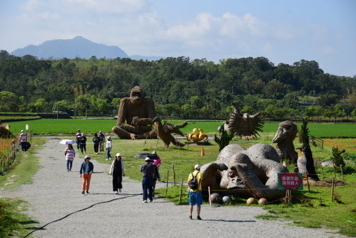 【花蓮縣富里鄉】2024年第五屆稻草藝術季-「動物迷蹤-稻翼