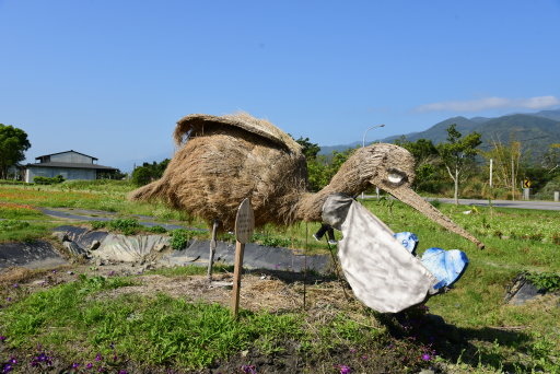 【花蓮縣富里鄉】2024年第五屆稻草藝術季-「動物迷蹤-稻翼