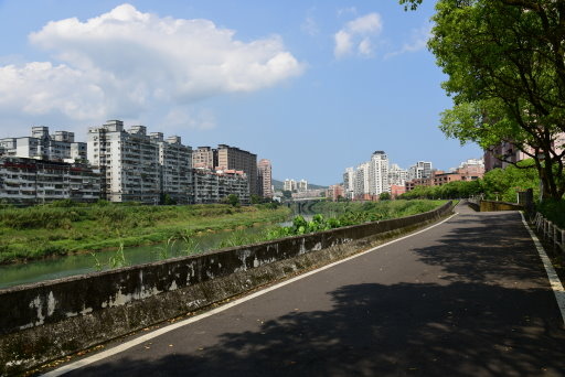 【台北市,新北市】台北市基隆河右岸自行車道-百齡橋~內溝溪河