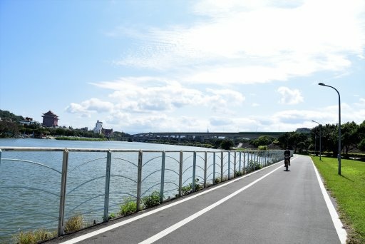 【台北市,新北市】基隆河左岸自行車道-成美左岸河濱公園花海&