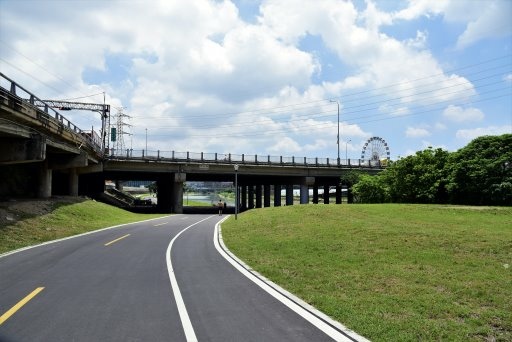 【台北市土林區】雙溪生活水岸自行車道左右岸-阿勃勒大爆開