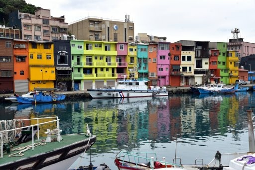 【基隆市中正區,仁愛區】正濱漁港彩色屋,阿根納造船廠,梓桑古