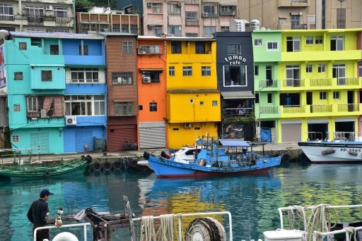 【基隆市中正區,仁愛區】正濱漁港彩色屋,阿根納造船廠,梓桑古