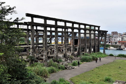 【基隆市中正區,仁愛區】正濱漁港彩色屋,阿根納造船廠,梓桑古