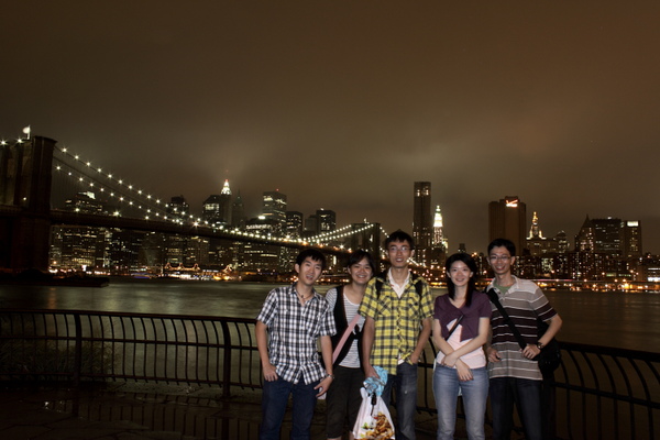 Brooklyn Bridge and Manhattan