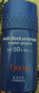 FASIO防曬乳SPF50 PA+++