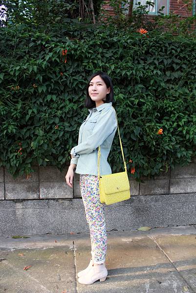 花褲穿搭