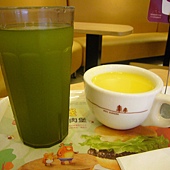 玄米綠茶&玉米濃湯