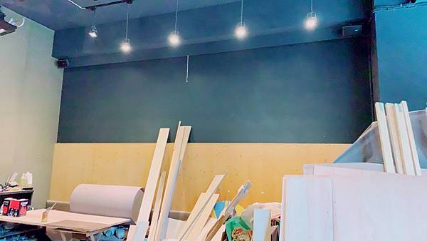 幸福藤牆壁彩繪 餐廳室內壁畫