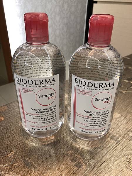 2018.11.BIODERMA 潔膚水。