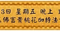 7月13日 星期五 晚上 1900 玉佛富貴桃花加持法會(雅虎)