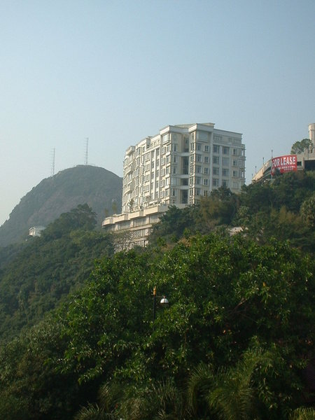 另一個山頭的公寓 豪宅吧?!