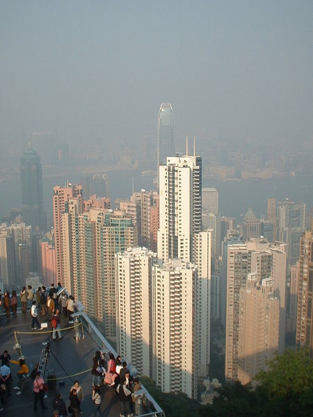 依舊是太平山俯瞰香港