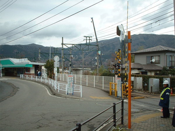 箱根的平交道