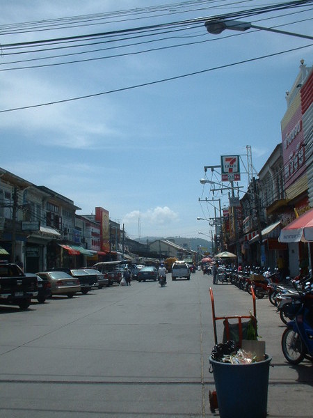 Phuket Town的街道
