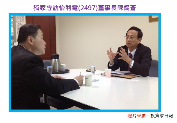 獨家專訪怡利電 2497 董事長陳錫蒼 改變世界的專利文化 孫慶龍的投資部落格 痞客邦