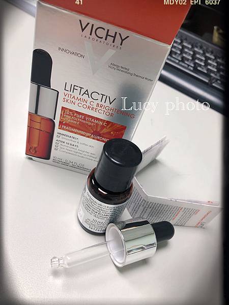 VICHY薇姿15%維他命C超導安瓶,安瓶推薦,維他命C,加強提亮