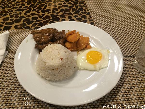 First meal in the Philippines