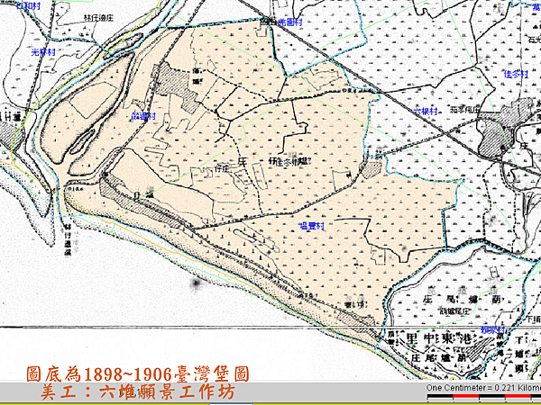 01.塭仔庄堡圖+村界