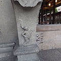 鹿港龍山寺抱鼓石