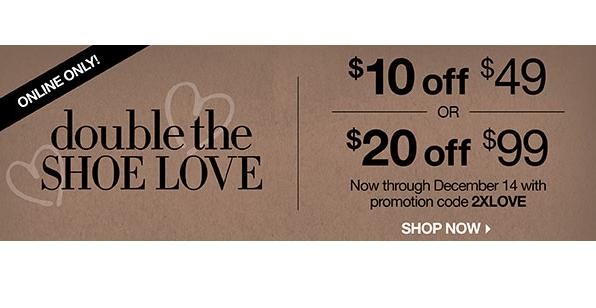 $10 off dsw