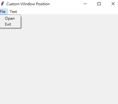 從零開始學Python (tkinter 模組 Menu) 