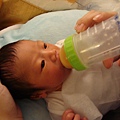 William's first bottle