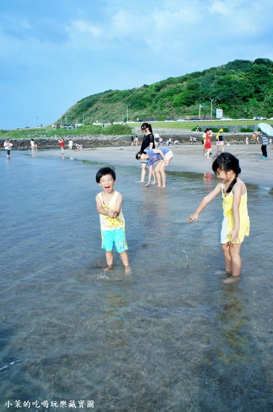 白沙灣：【台北】夏天來囉！玩水、玩沙、烤小人＠白沙灣