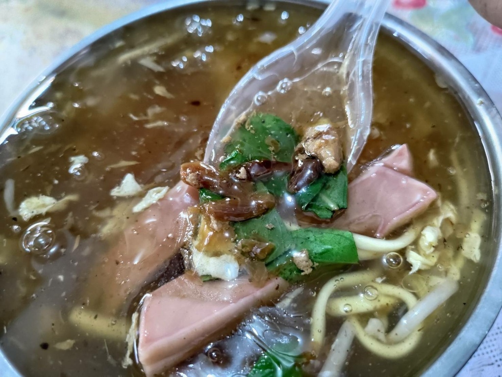 【台中大肚】自強太祖魷魚羹麵│google沒有地標，想吃需要