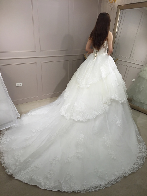 樂許Le Chic Bridal 手工婚紗 婚紗試穿 命定婚紗 Luminous Haute Couture 高級訂製 (196)