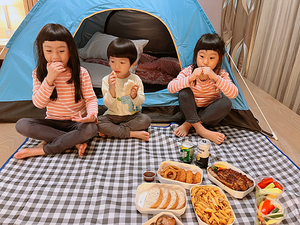 【親子旅遊】新北福容大飯店淡水漁人碼頭輕野餐住宿方案~房內帳