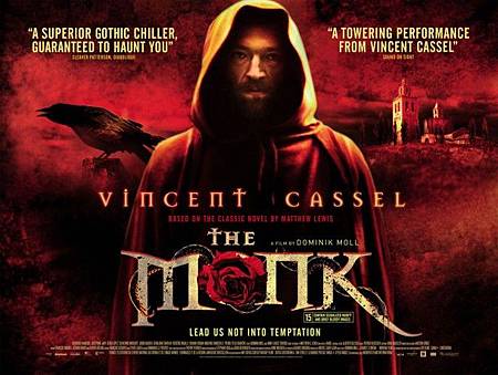 VincentCassel-The-Monk-Poster VincentCassel-The-Monk-Poster