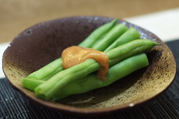 芝麻醬四季豆