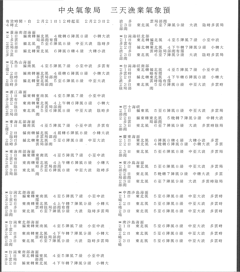 FAX 060221 星期二 0301