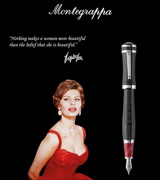 Montegrappa │ 萬特佳 Sophia Loren 蘇菲亞·羅蘭限量聯名筆款