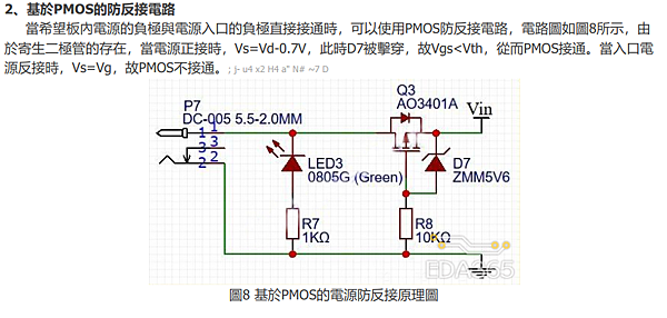 防反接 MOSFET
