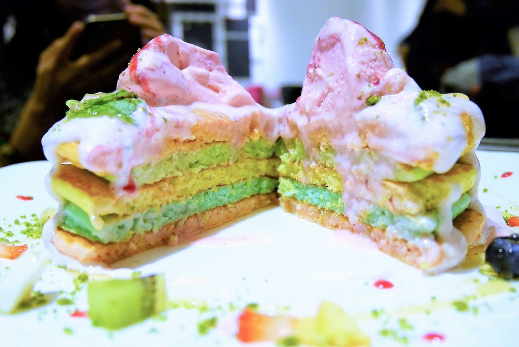【台北東區甜點】隱藏版粉嫩少女系彩虹鬆餅♥Joanne Lee Cake Design~我的生活．快樂提案