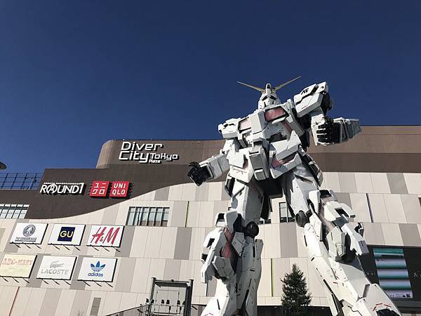 東京day5 台場実物大立像gundam Unicorn 鏡頭後的世界旅行 痞客邦