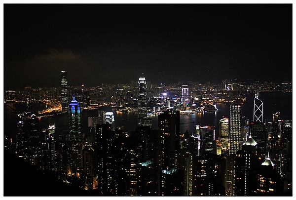 美麗的太平山夜景~