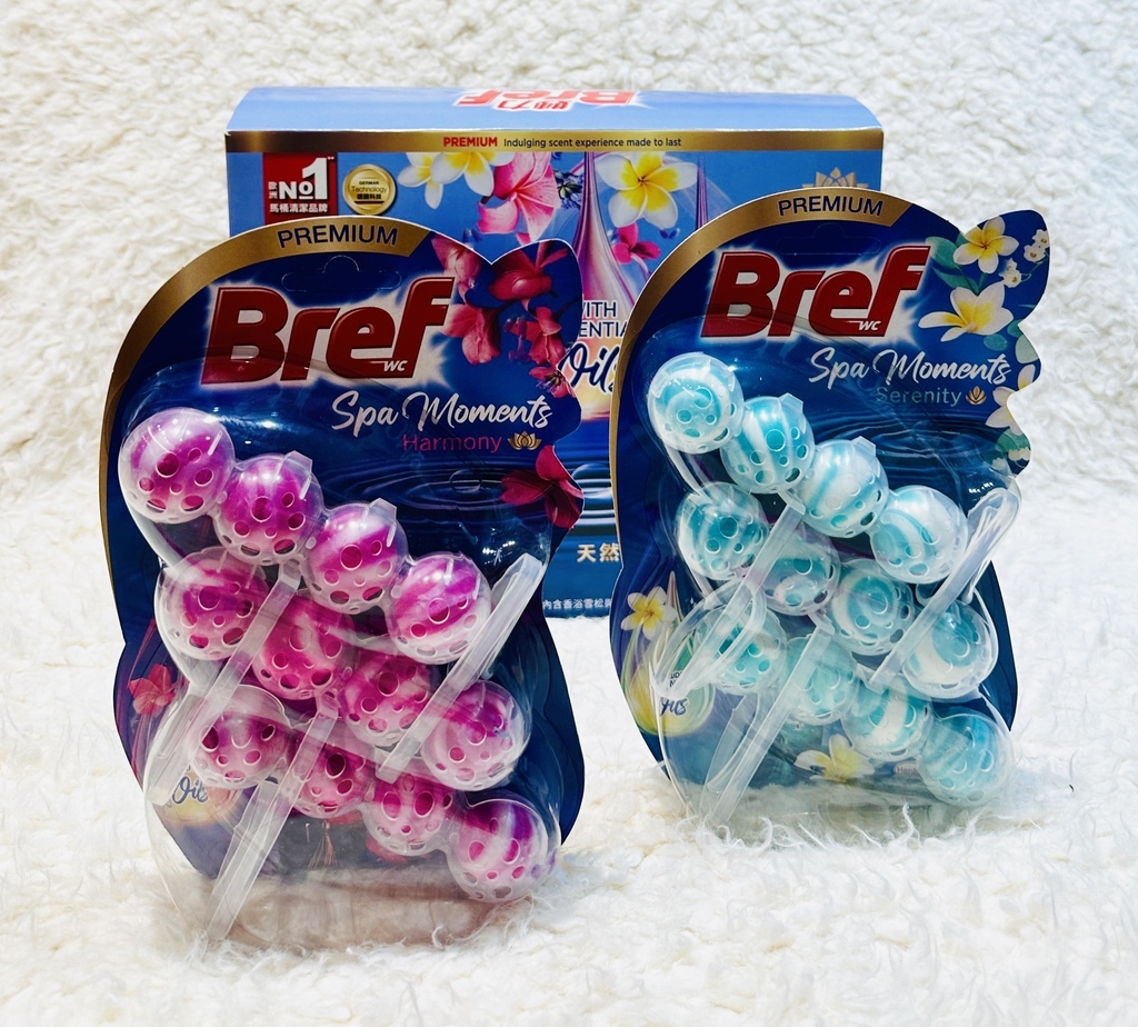 Costco必買好物推薦～清潔馬桶香噴噴【Bref妙力SPA