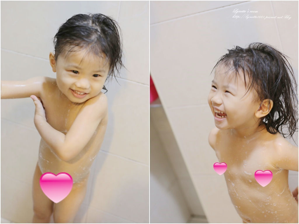 小孩洗澡 